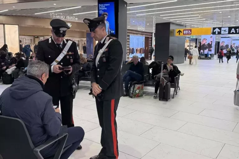 carabinieri aeroporto fiumicino