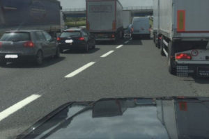 Incidente A1 autostrada code traffico