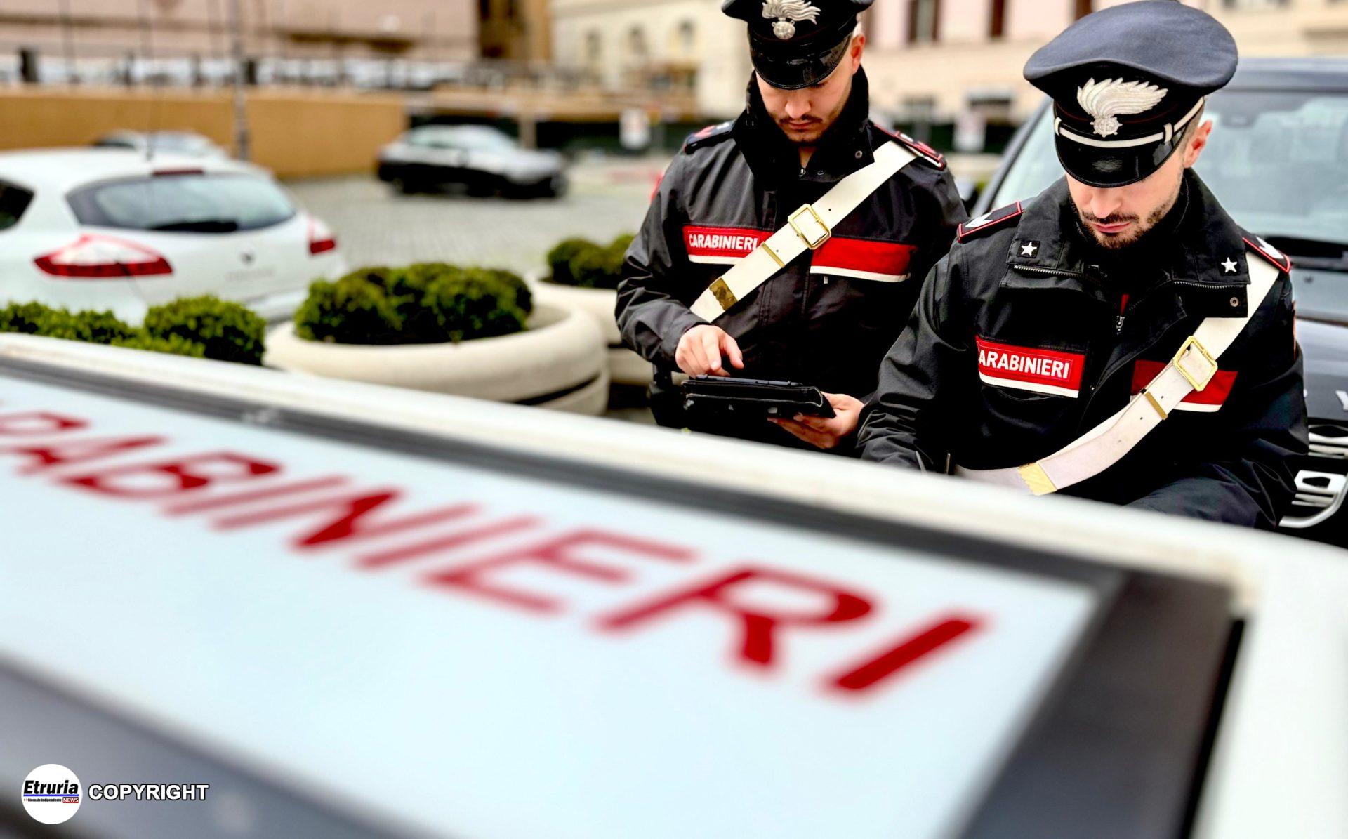 I Carabinieri intervenuti