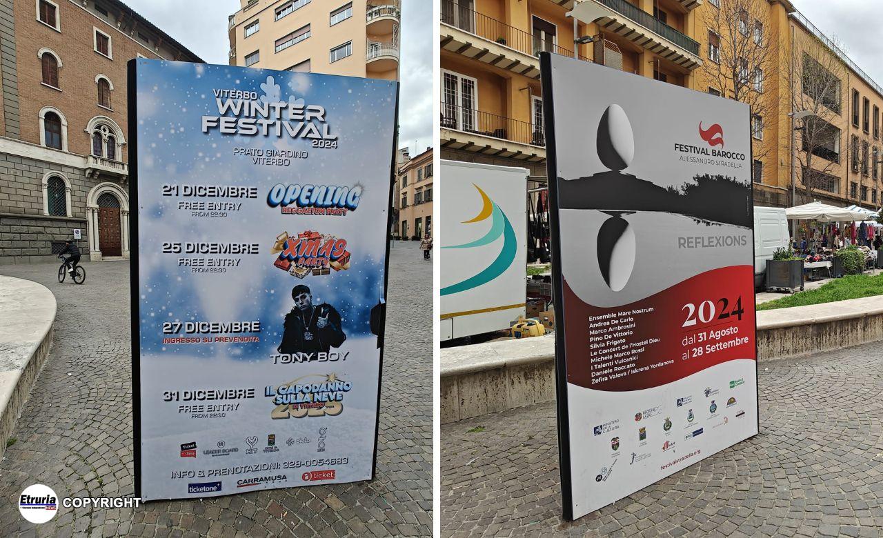 comunicazione cartelli viterbo