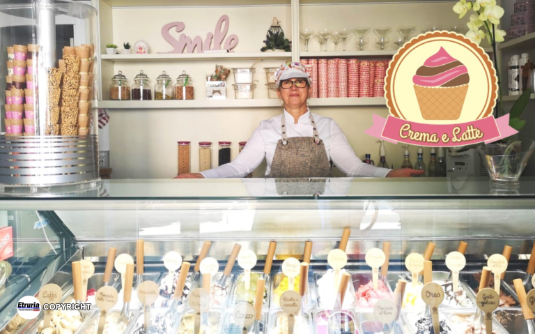 gelateria crema e gusto vasanello pina vincenzotti