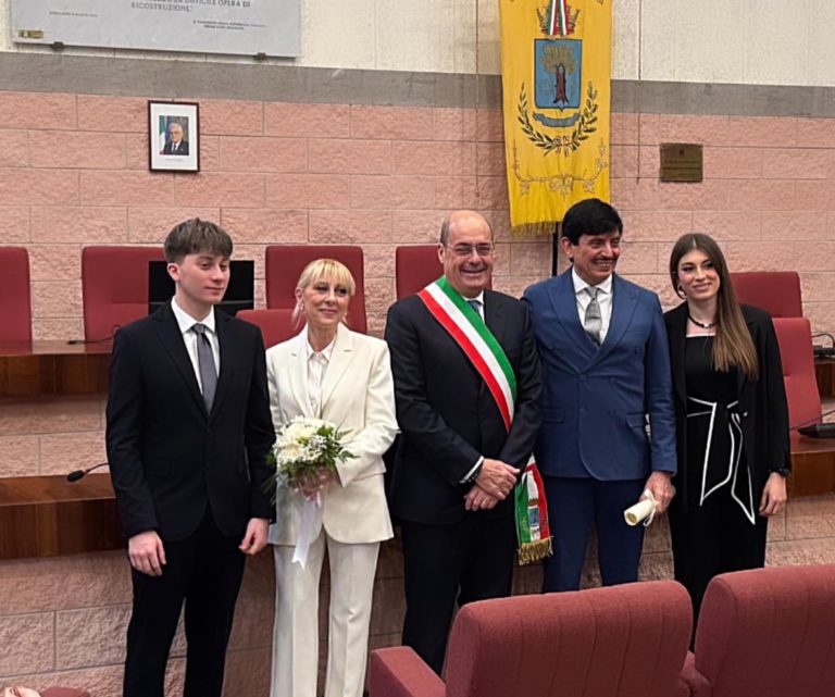 marco piedibene e moglie