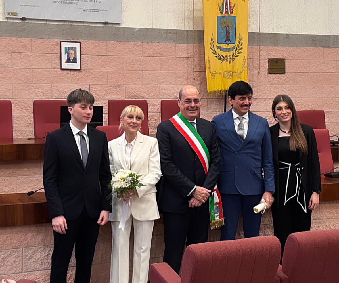marco piedibene e moglie
