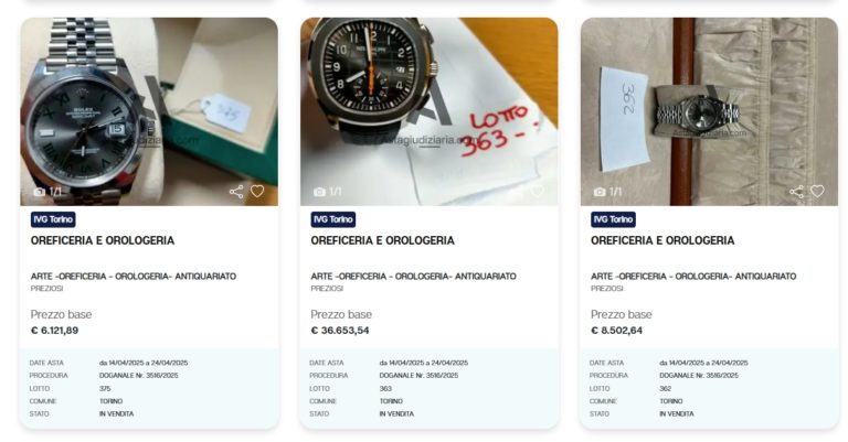 asta orologi