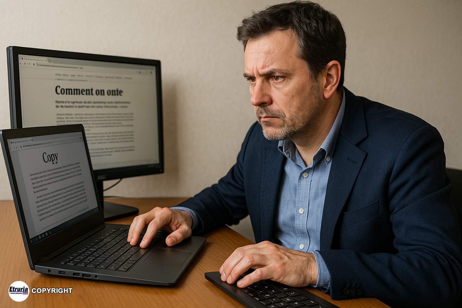 giornalista copia e incolla