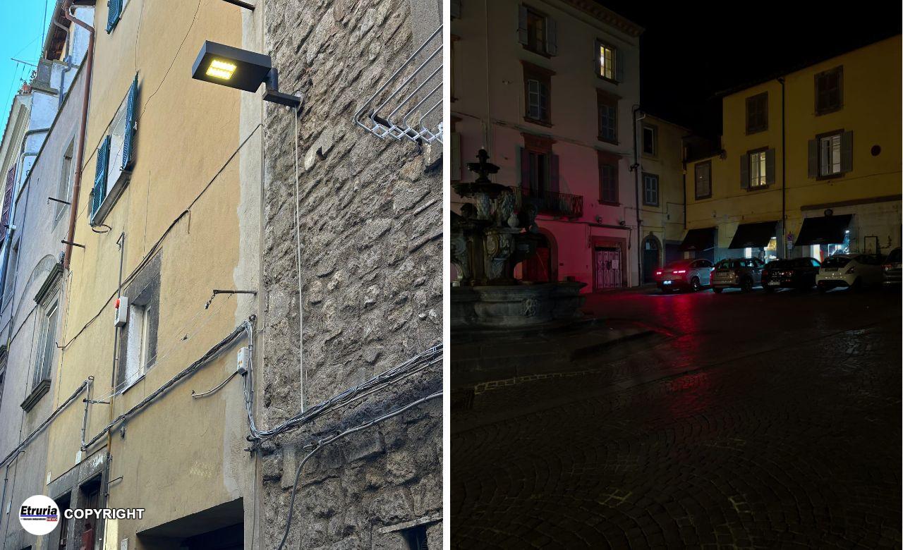 illuminazione centro storico