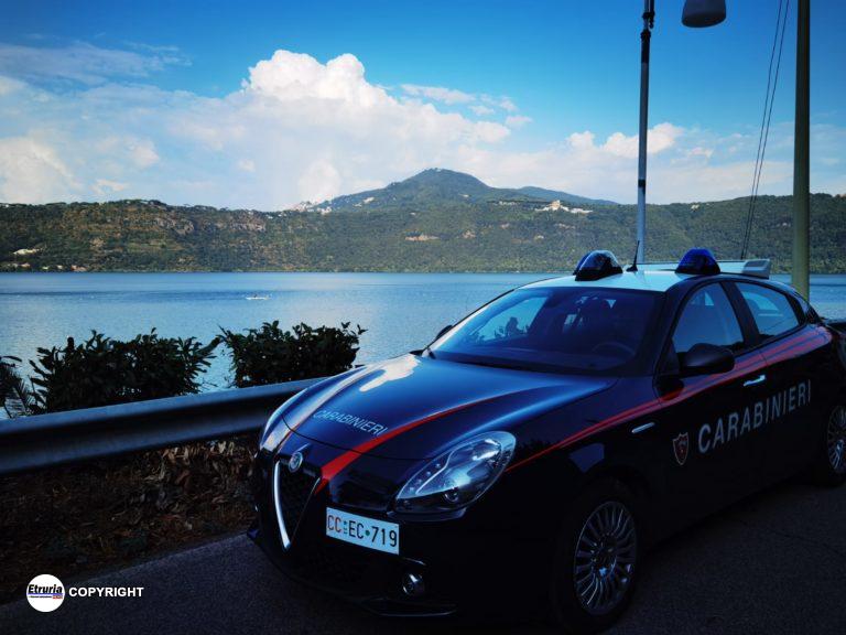 CASTEL GADNOLFO - I Carabinieri intervenuti