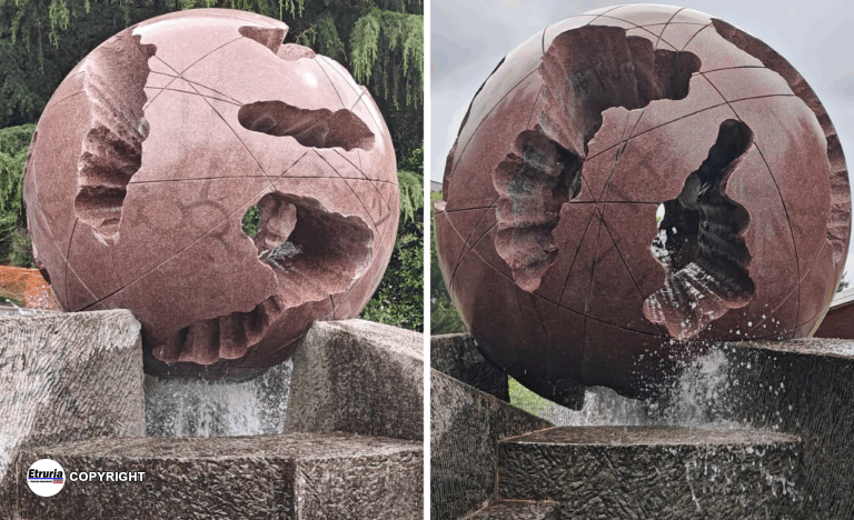 fontana a sfera acqua bidet