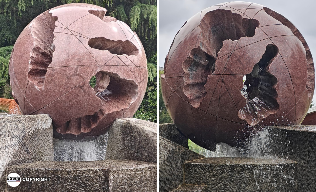 fontana a sfera acqua bidet