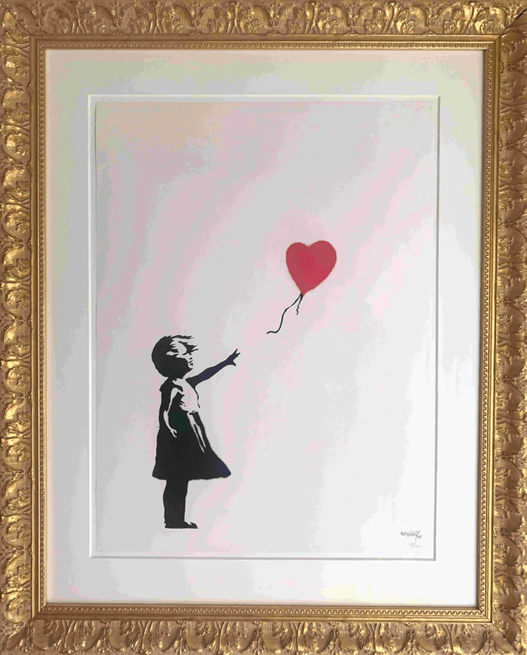 Banksy_Girl with Baloon 2004