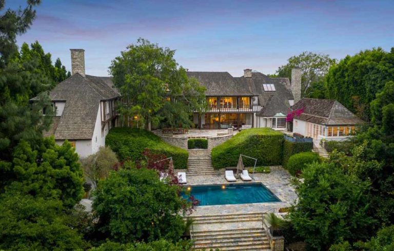 Brad-Pitt-Jennifer-Aniston-villa-esterni