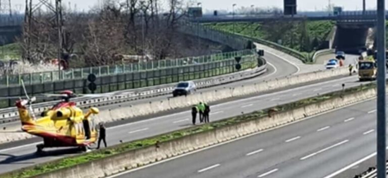 Sul posto è intervenuto l'elisoccorso. Foto di repertorio