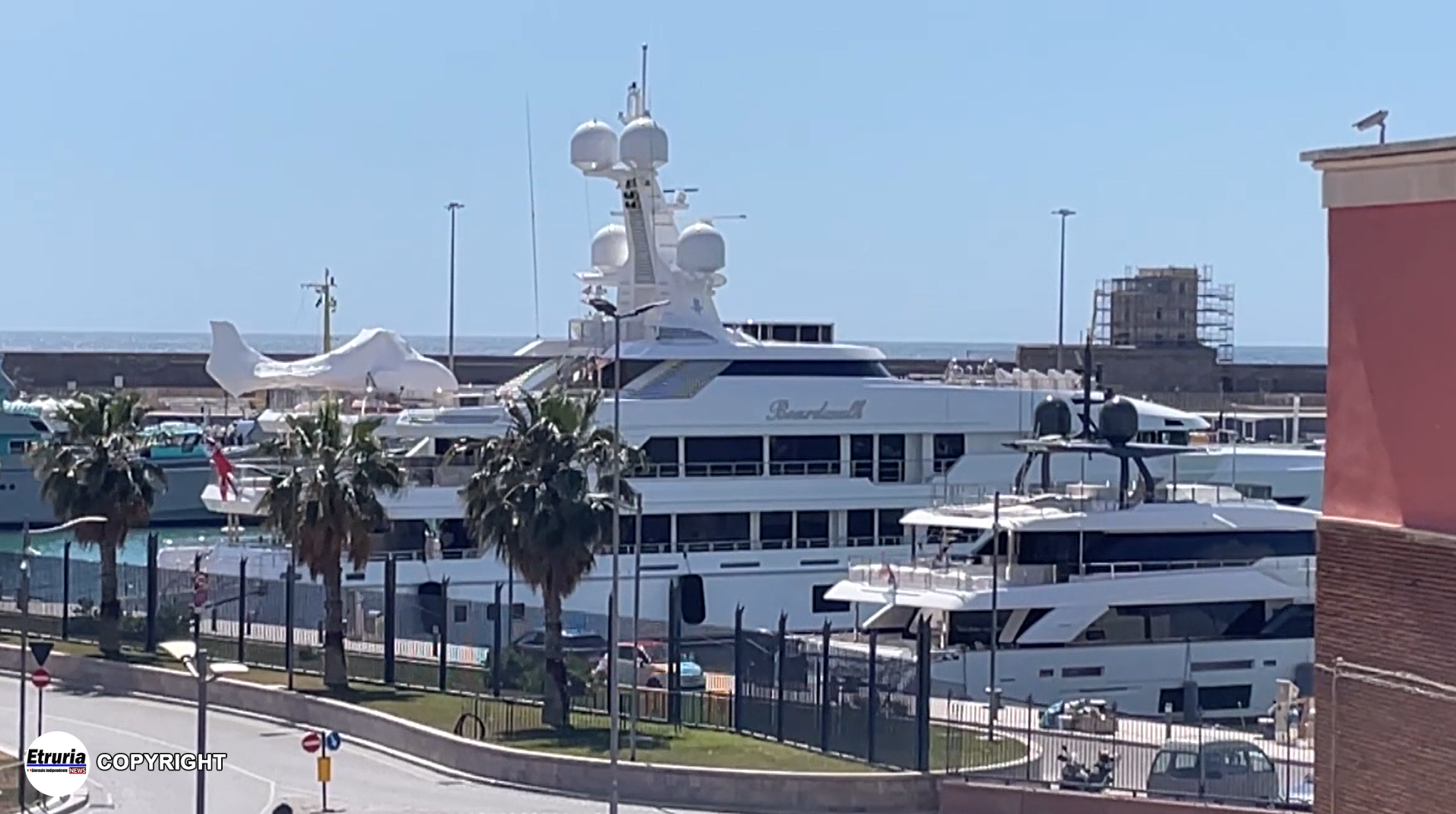 civitavecchia yacht ambasciatore usa
