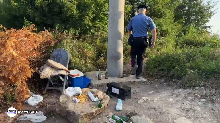 BRACCIANO - I Carabinieri impegnati durante le attività di controllo (3)