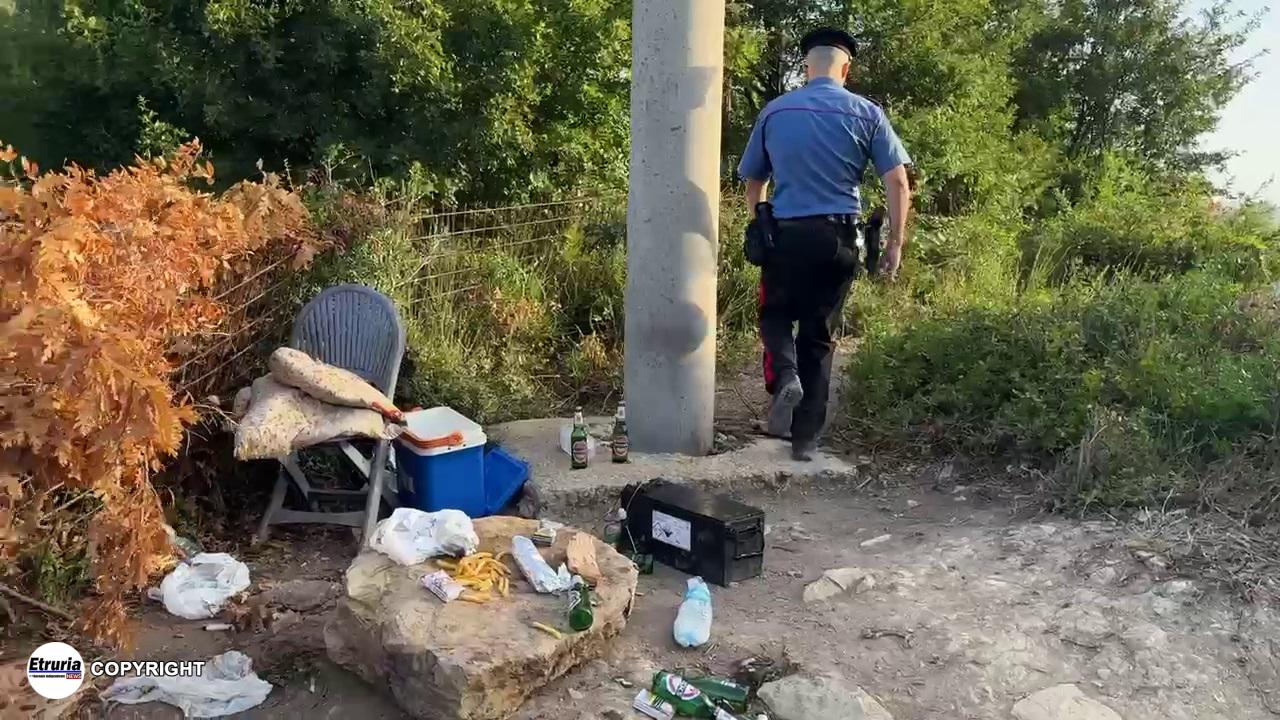 BRACCIANO - I Carabinieri impegnati durante le attività di controllo (3)