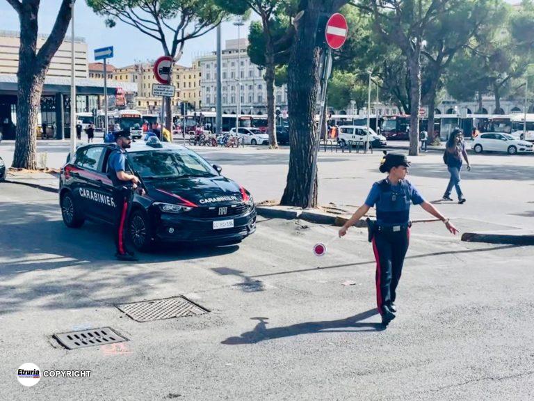 Carabinieri in zona Termini