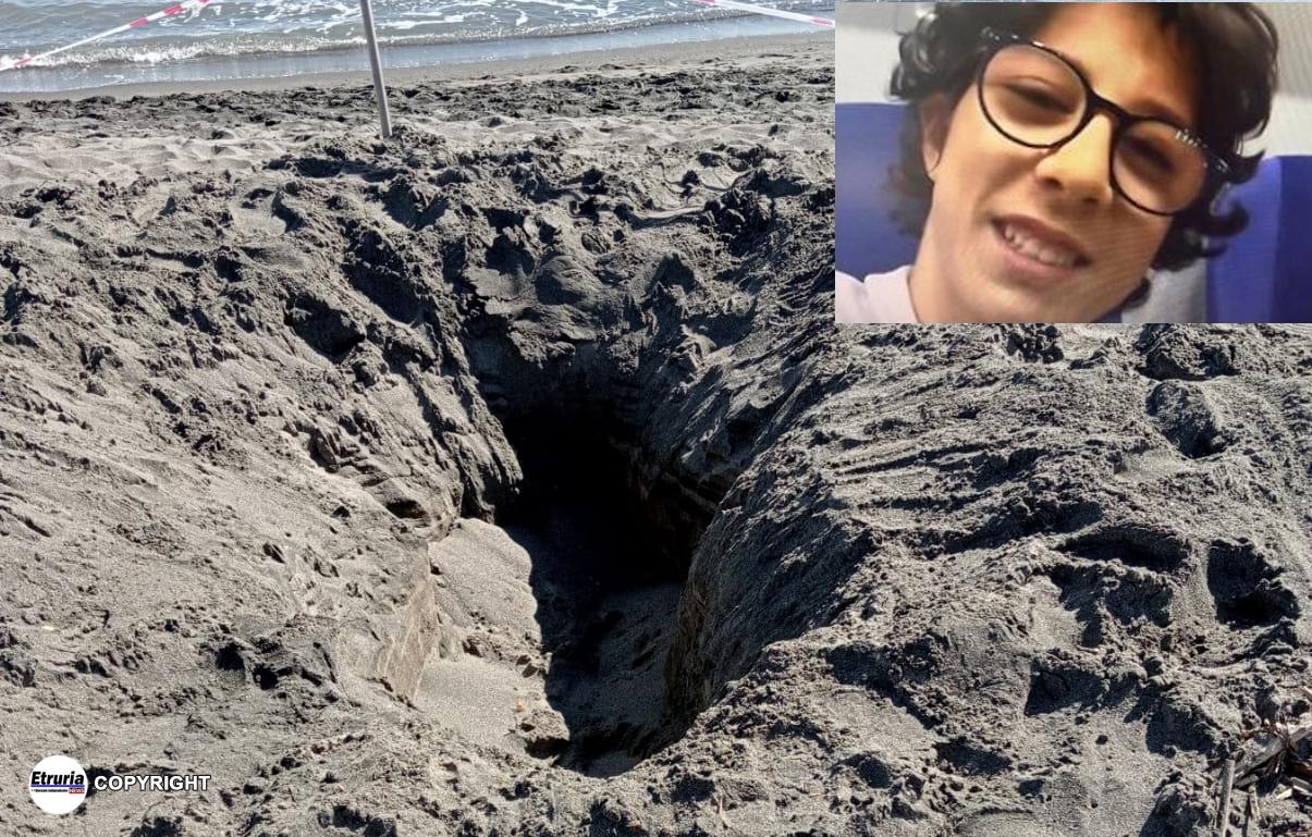 buca spiaggia tragedia