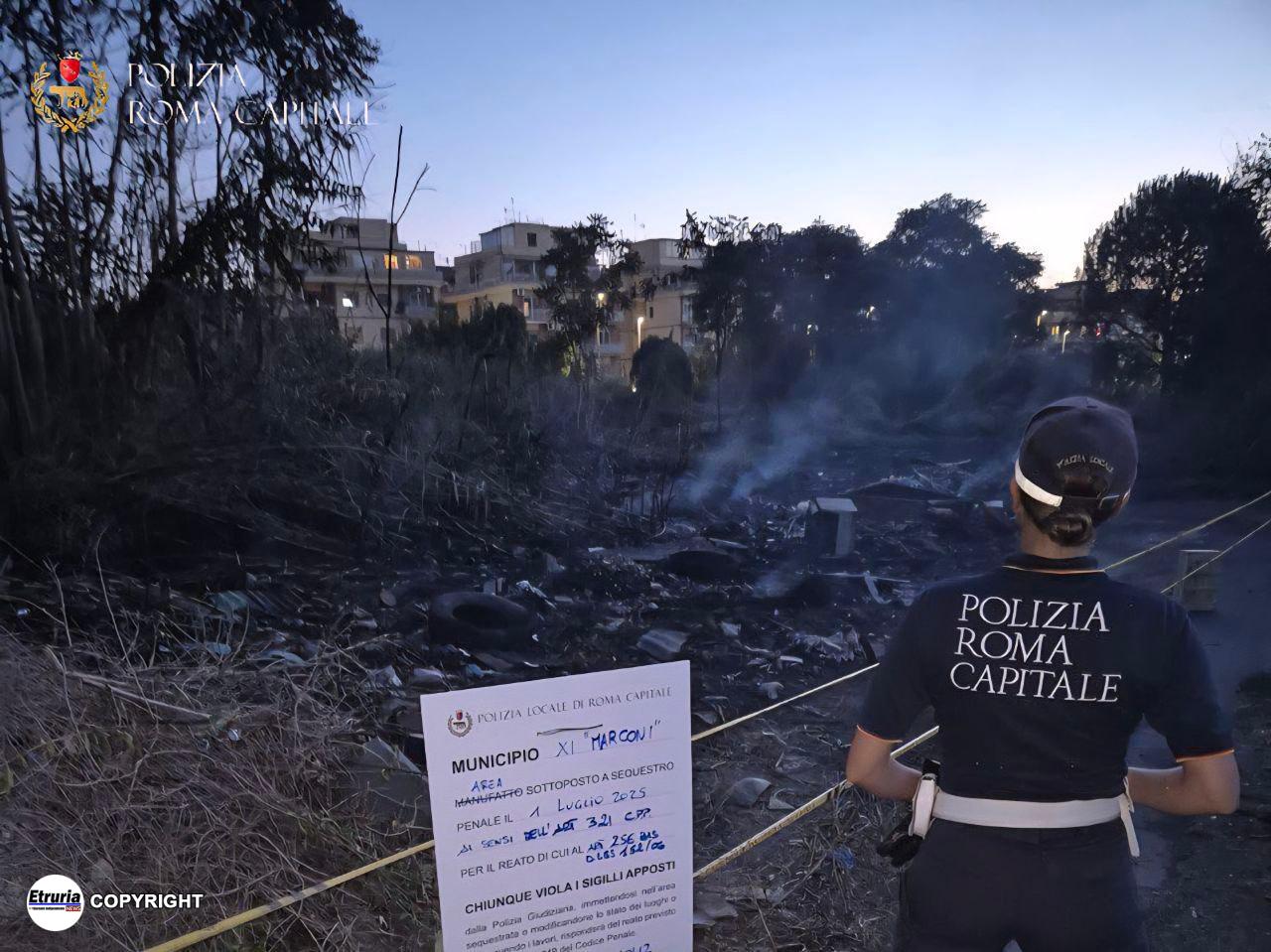 incendio magliana