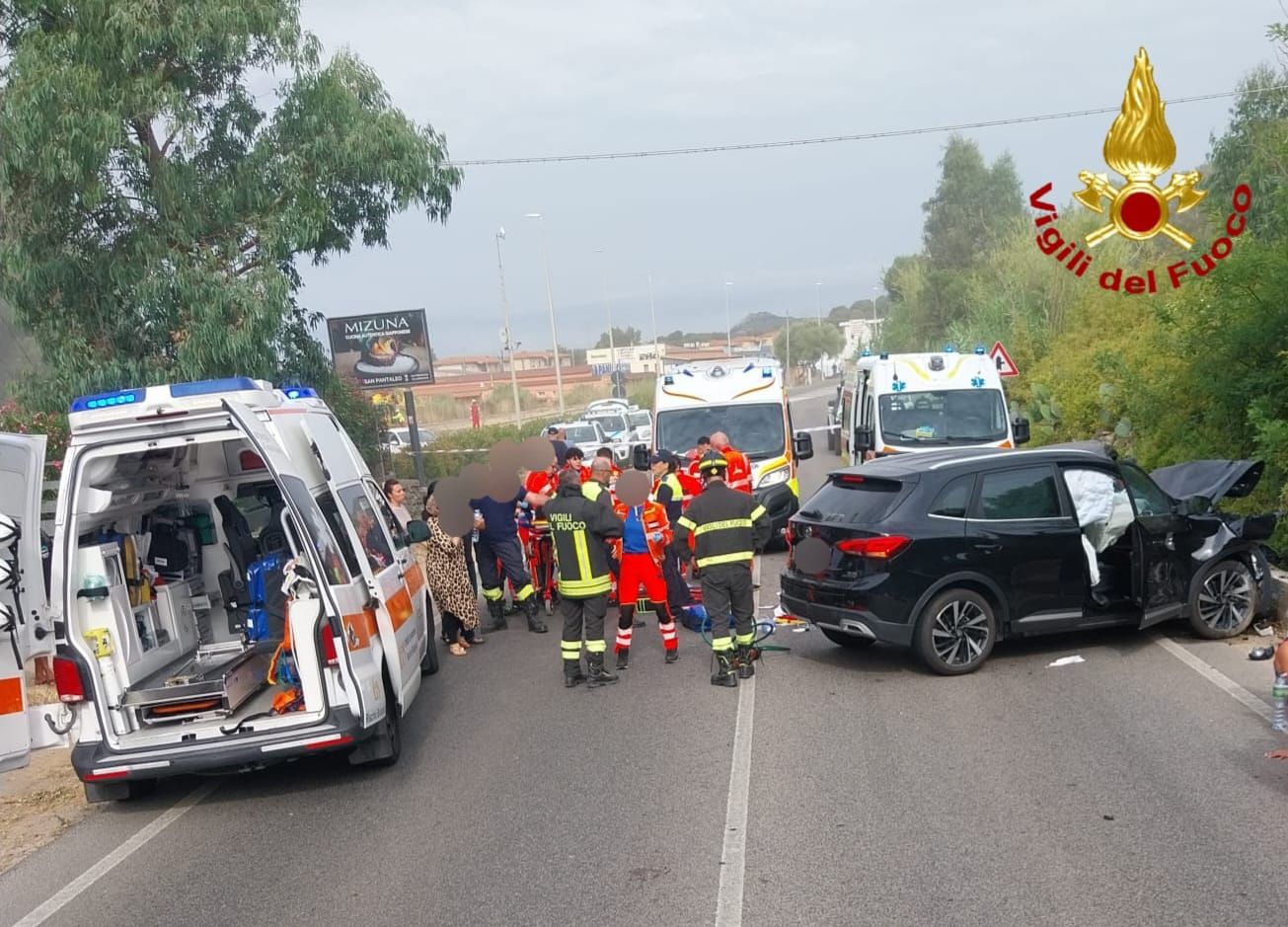 incidente arzachena