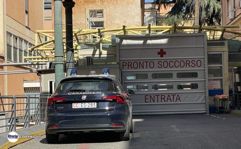 NRM - I Carabinieri intervenuti presso l'ospedale Umberto I