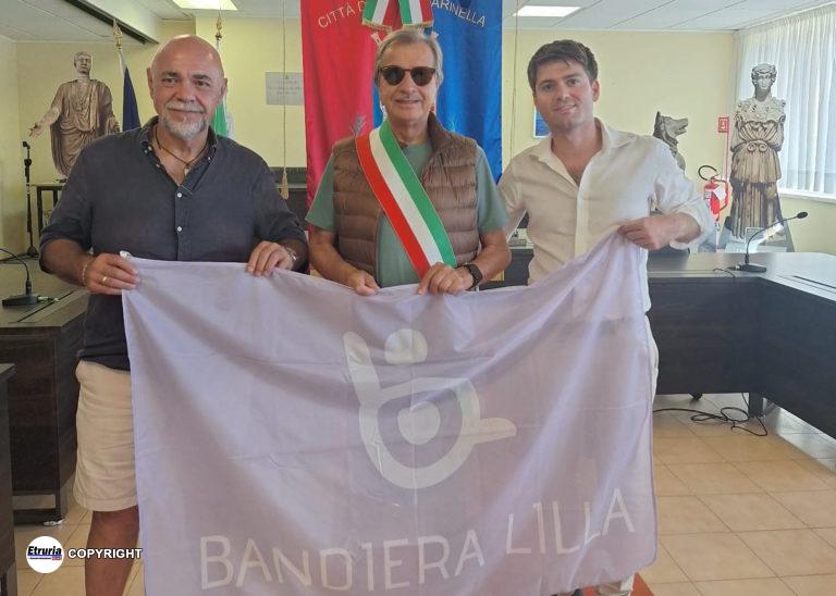 bandiera lilla