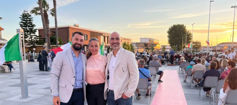 gruppo consiliare FdI inaugurazione darsena (1)
