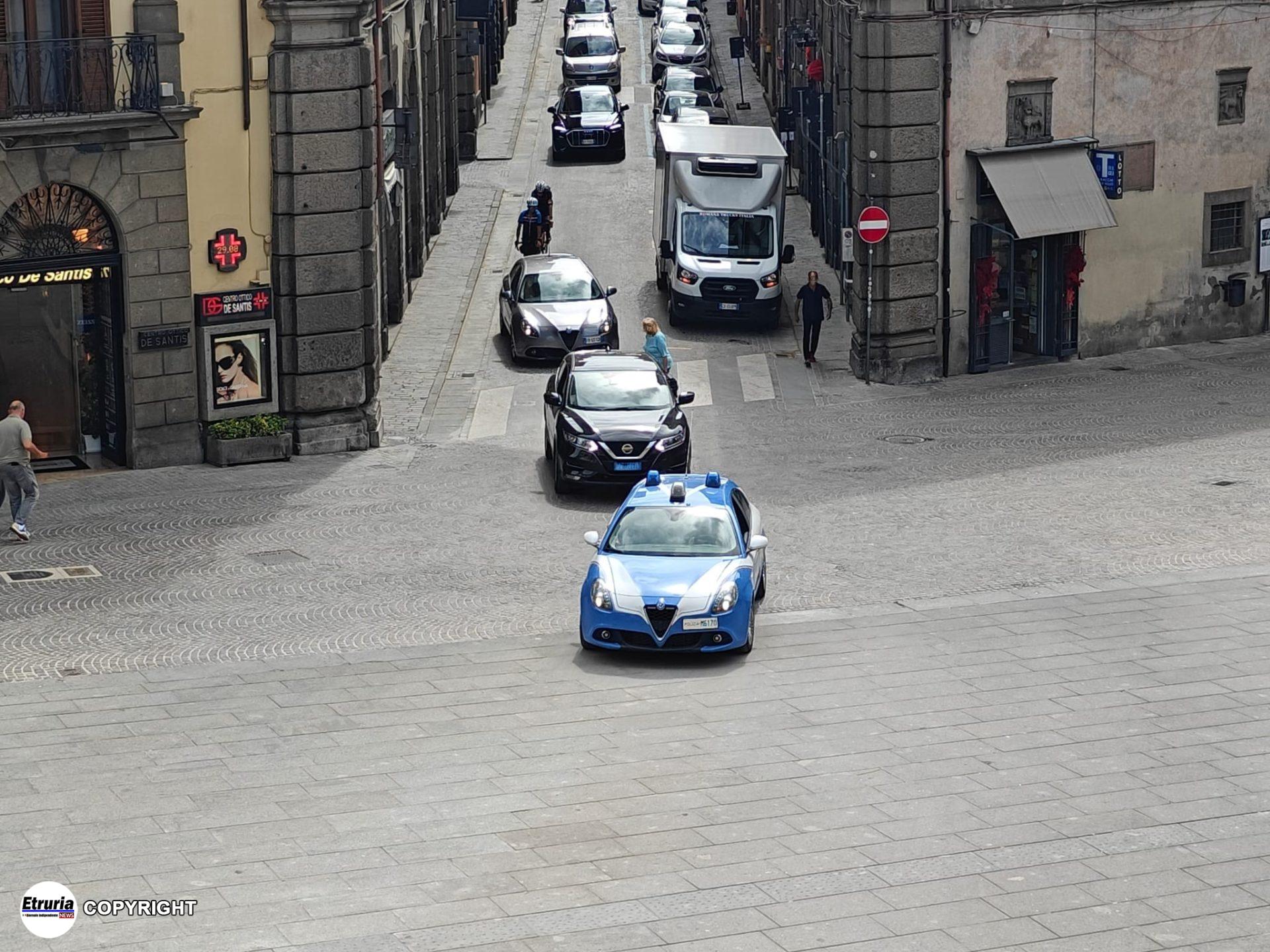 centro storico viterbo polizia