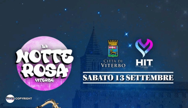 notte rosa 2025 viterbo