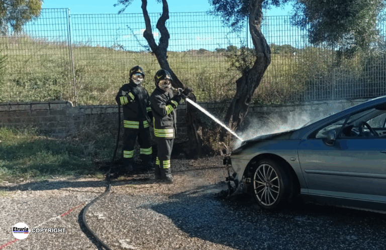 auto fiamme ficoncella