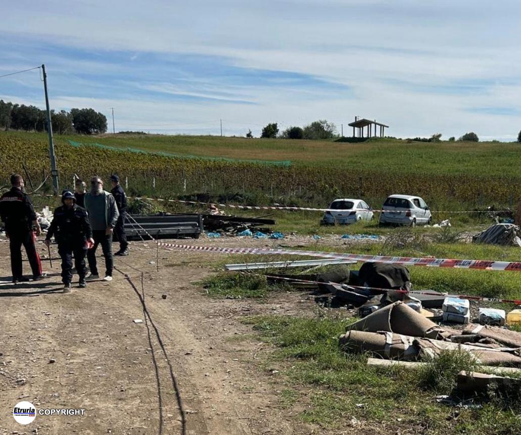 discarica abusiva cerveteri