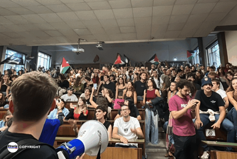 gaza sapienza occupata