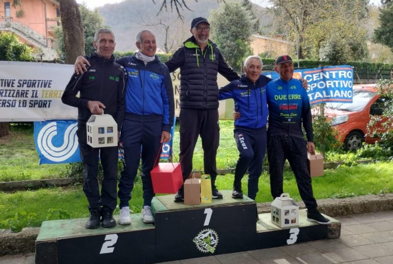 Mtbsan 19112025 Il podio vincente di Ciancarini a Rocca di Papa (1)