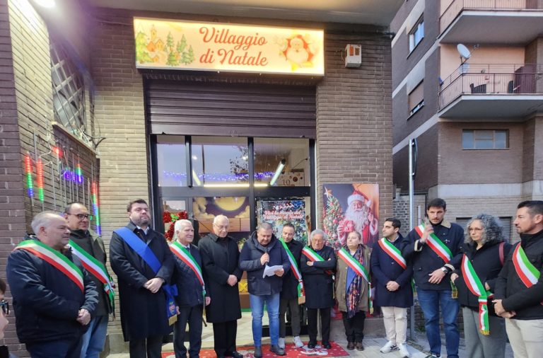 sindaci e virgili villaggio di natale a capranica