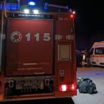 vigili del fuoco cerveteri notte