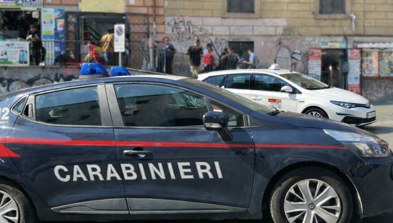 CENTRO - I Carabinieri intervenuti