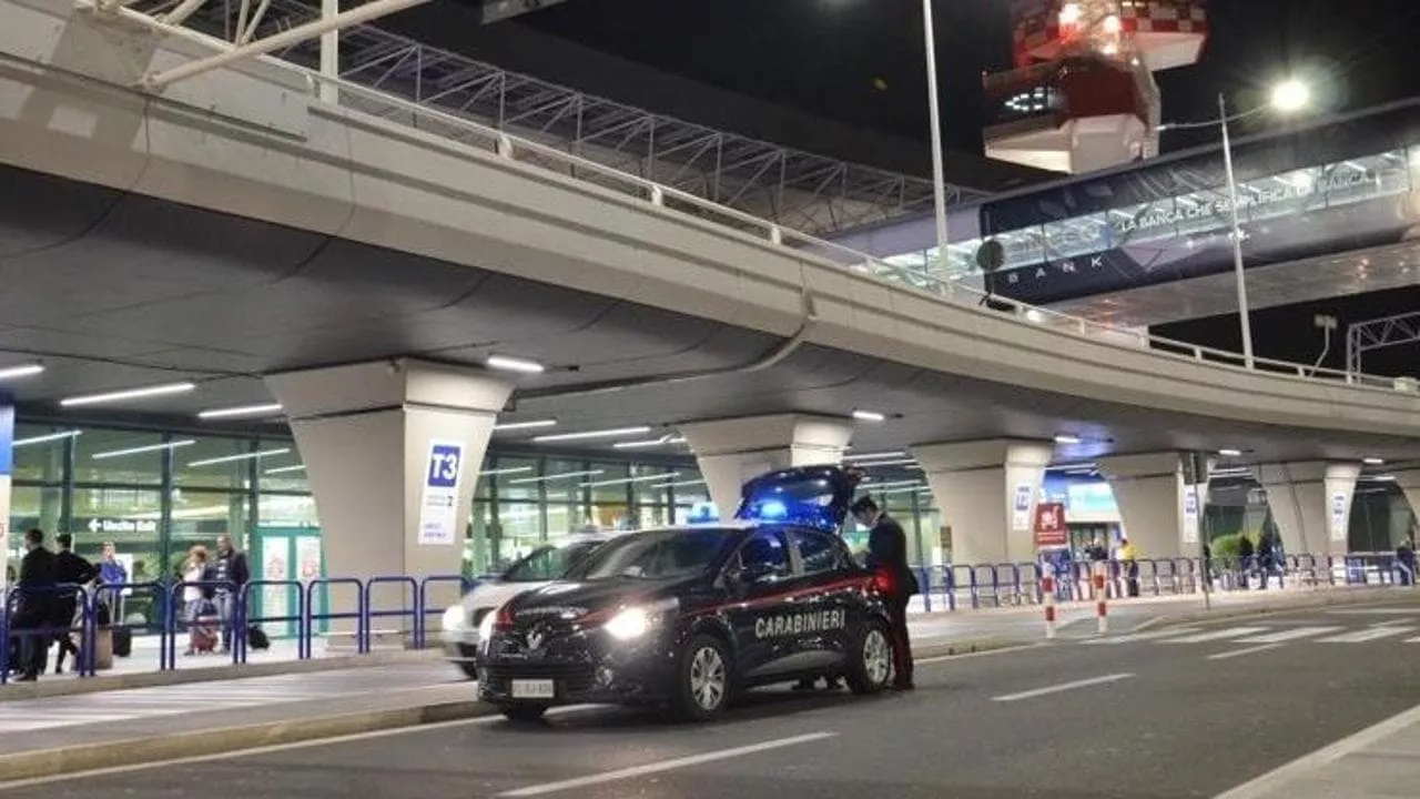 Carabinieri aeroporto Fiumicino