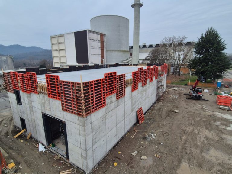 Sogin, terminate le opere civili del nuovo deposito n. 2 della centrale nucleare di Trino_foto1