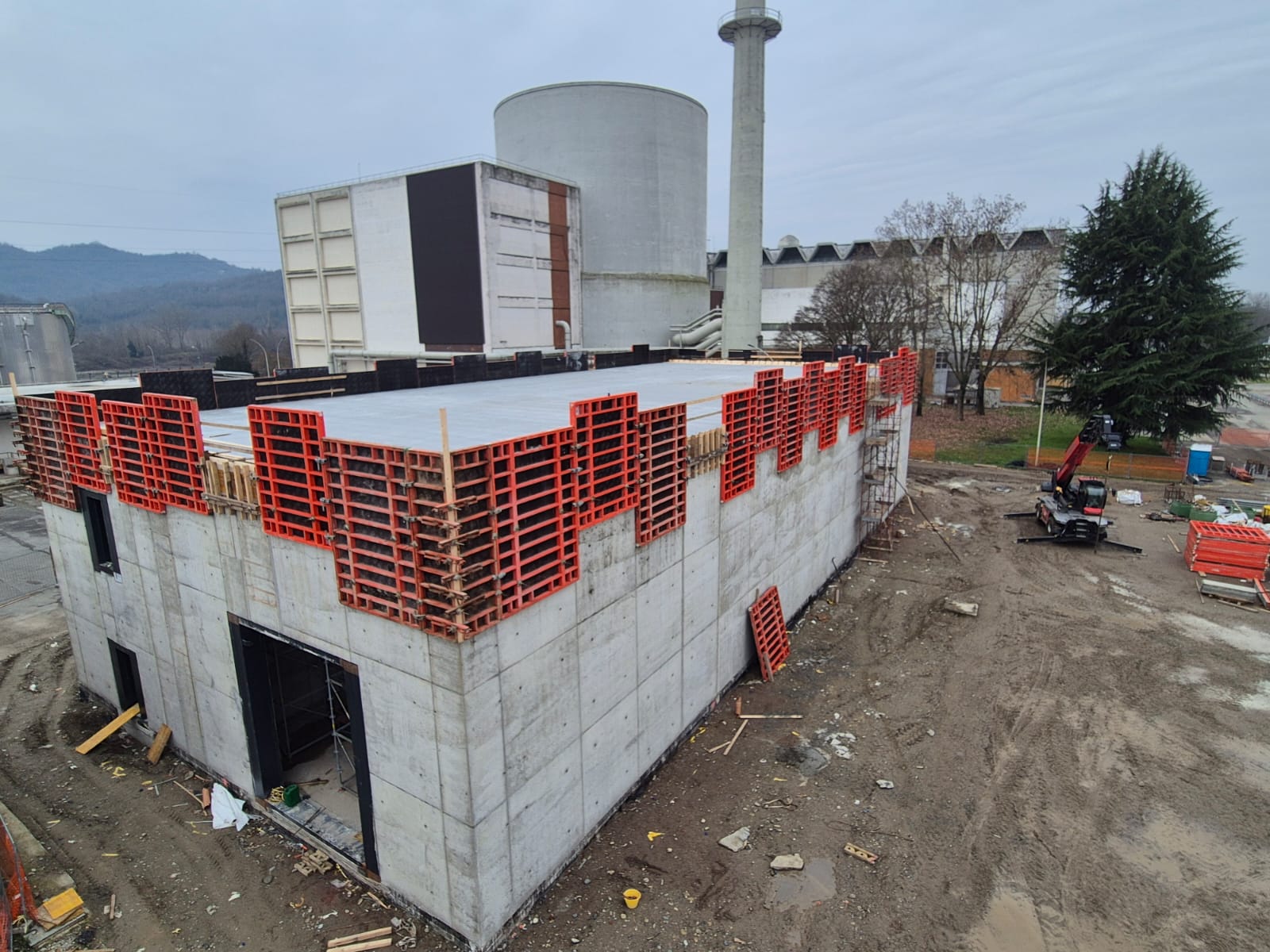 Sogin, terminate le opere civili del nuovo deposito n. 2 della centrale nucleare di Trino_foto1