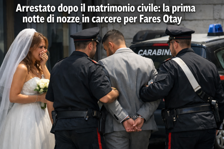 arresto dopo il matriononio