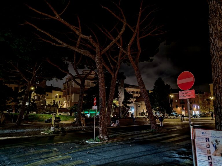 centro storico buio