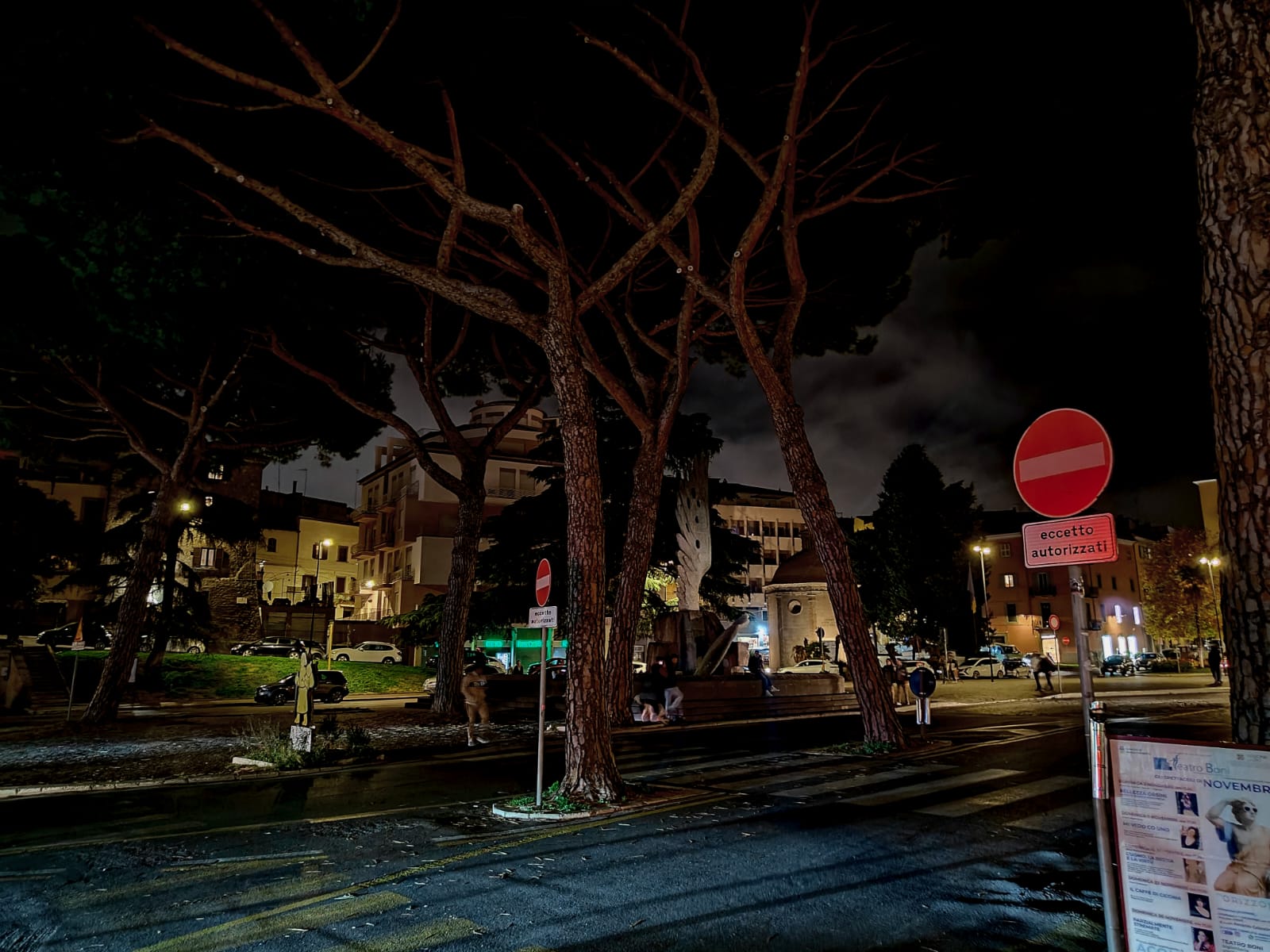 centro storico buio