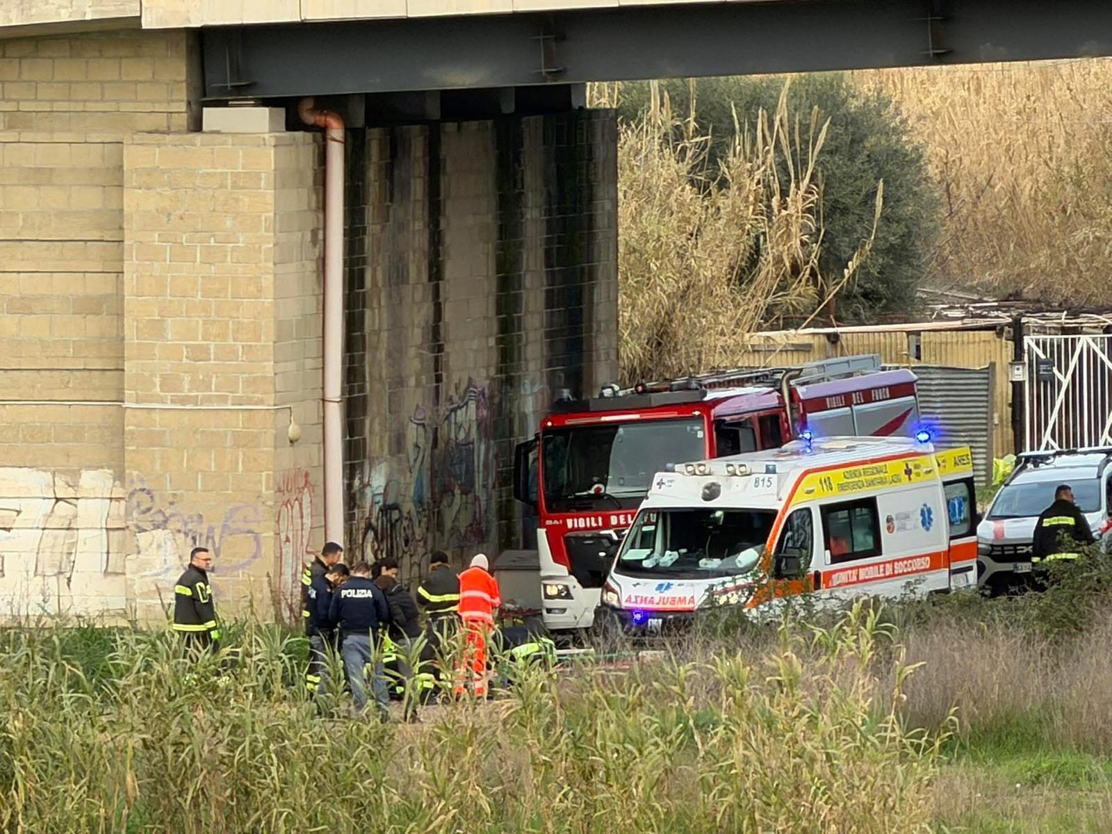 ponte ladispoli caduta soccorsi