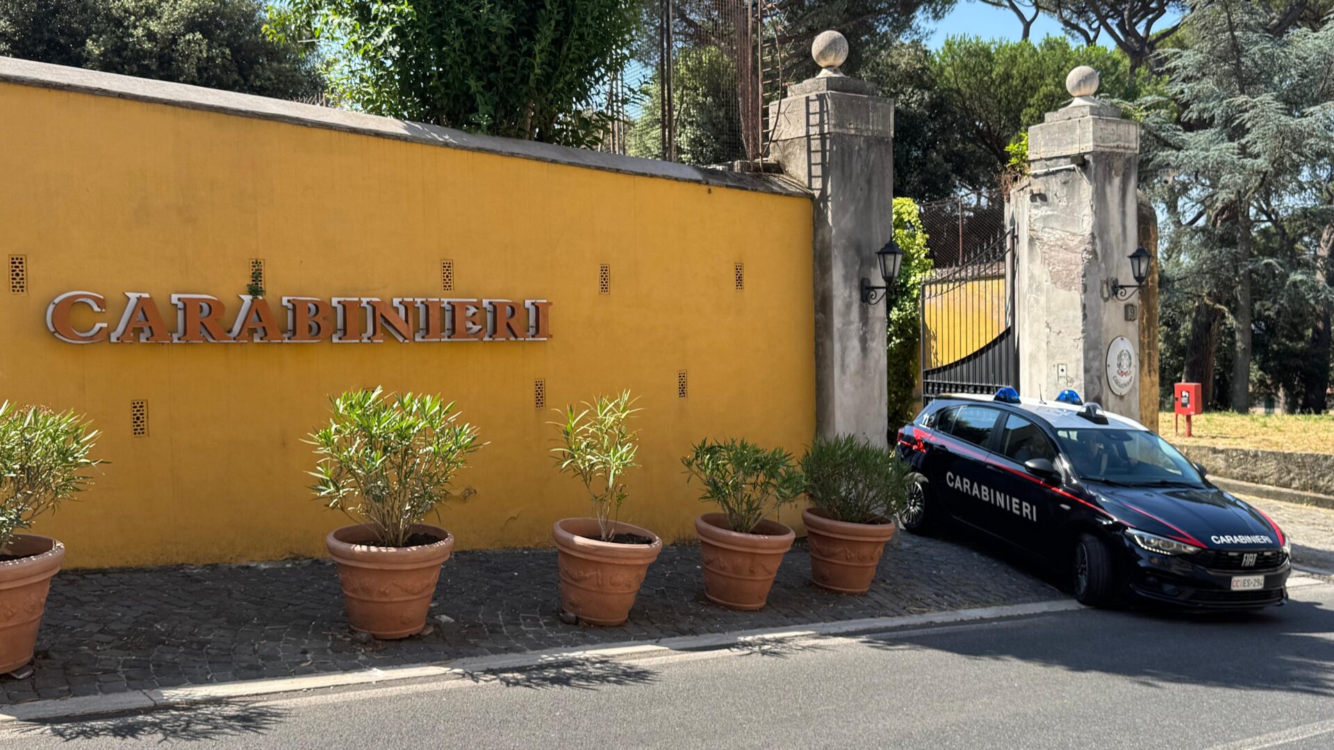 CASTEL GANDOLFO - GENERICA uscita pattuglia Compagnia di Castel Gandolfo