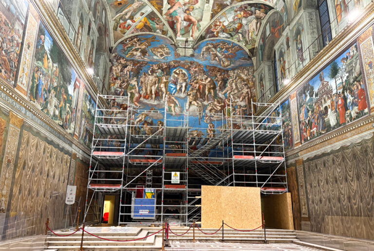 Manutenzione straordinaria del Giudizio universale