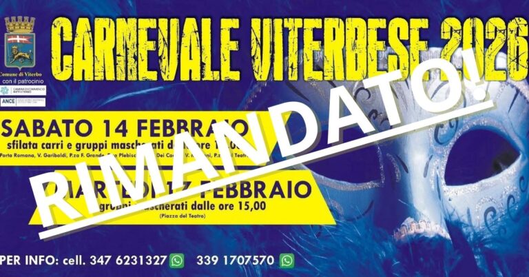 RIMANDATO!