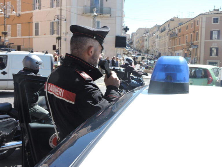 VELLETRI - I Carabinieri intervenuti