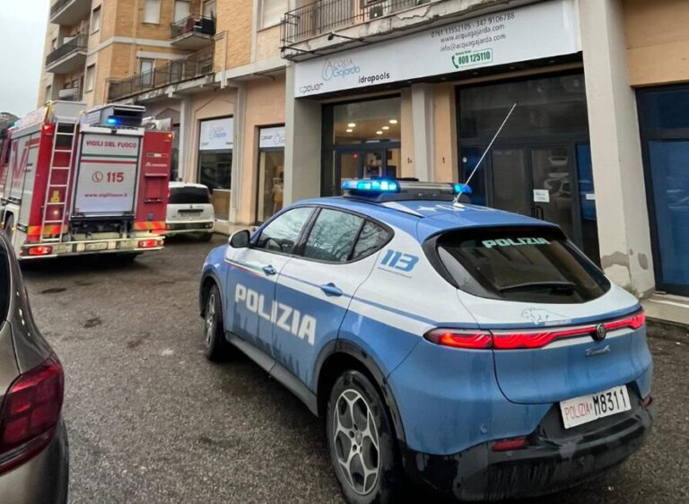 incendio viterbo