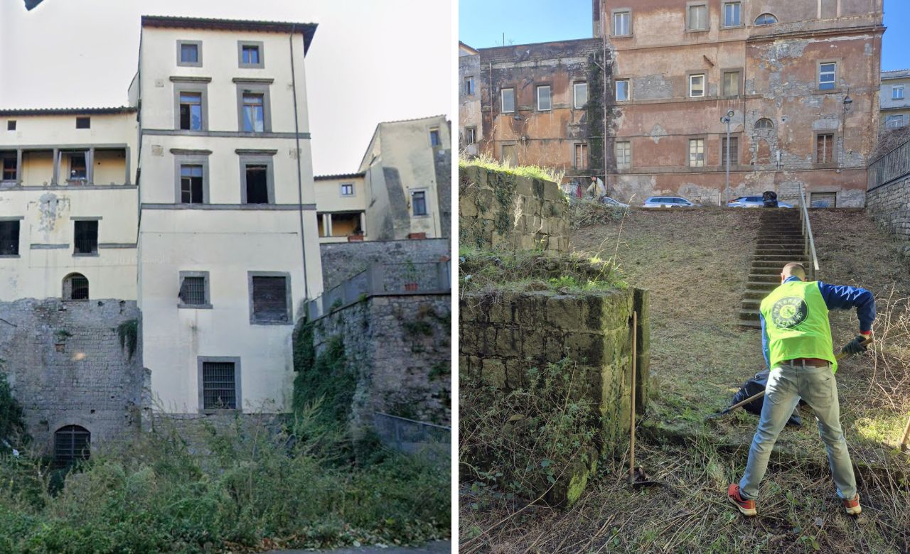 palazzo di vico viterbo clean up