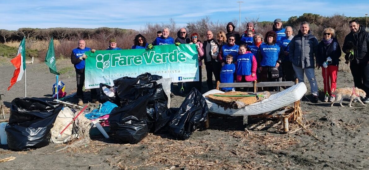tarquinia, spiaggia spinicci, domenica 1 febbraio 2026, mare d'inverno fare verde (1)