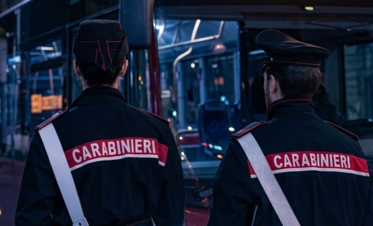 FRASCATI - I Carabinieri intervenuti